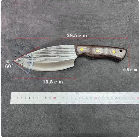 Geschmiedetes Küchenmesser aus Edelstahl – Bild 3 | LuxeStyle