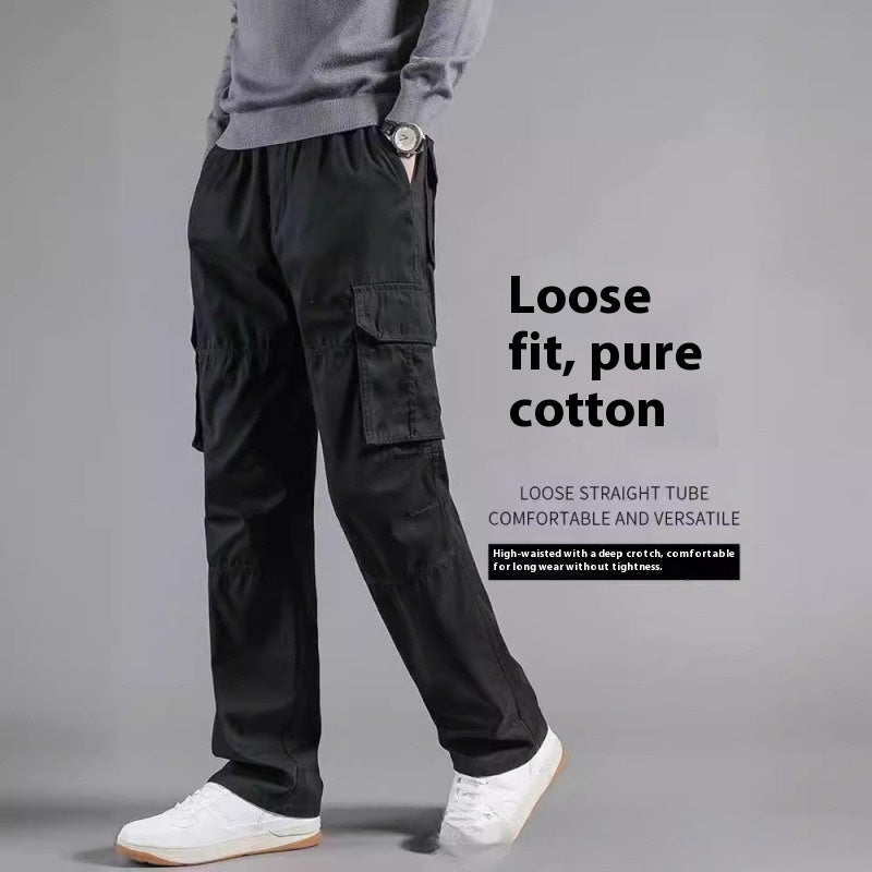 Herren-Cargo-Hosen mit mehreren Taschen