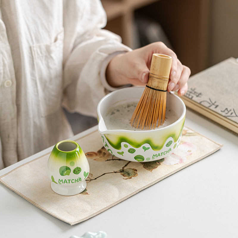 Matcha Besen und Schale Set