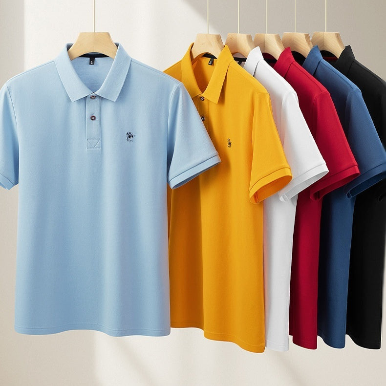 Polo-Shirt aus merzerisierter Piqué-Baumwolle – Bild 4 | LuxeStyle