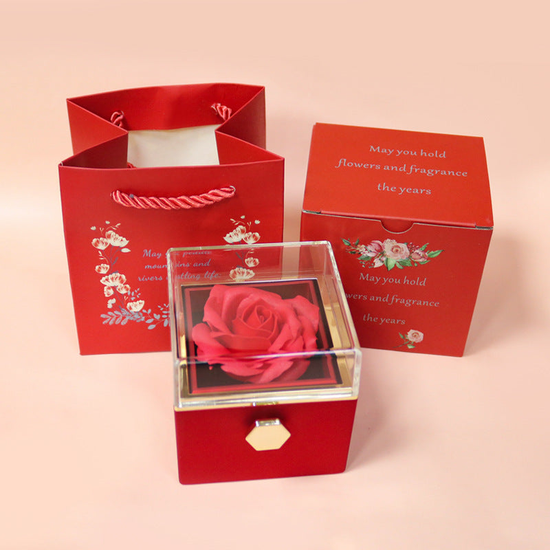 Rosenbox mit Drehfunktion