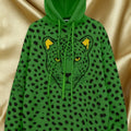 Freizeitpullover aus bedrucktem Polyester – Bild 2 | LuxeStyle