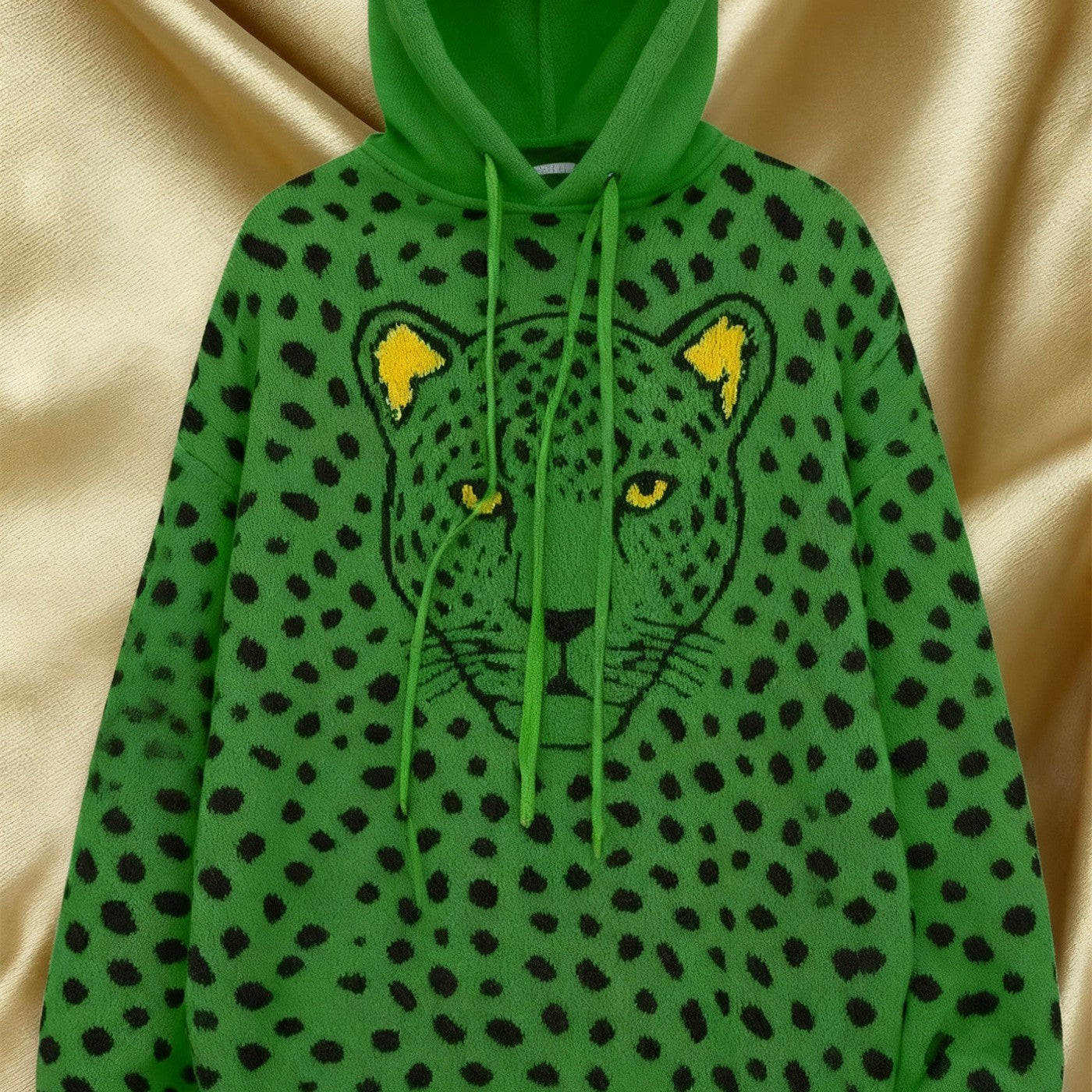 Freizeitpullover aus bedrucktem Polyester