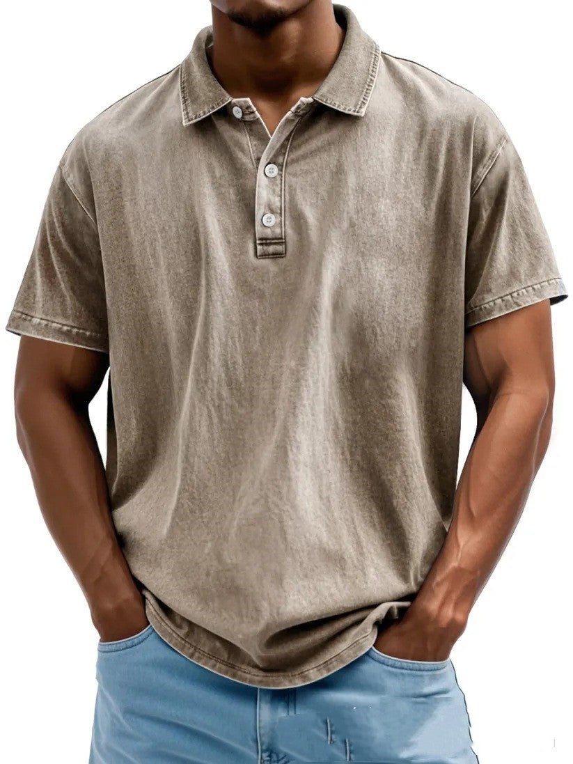 Herren Baumwollhemd Kurzarm – Bild 10 | LuxeStyle