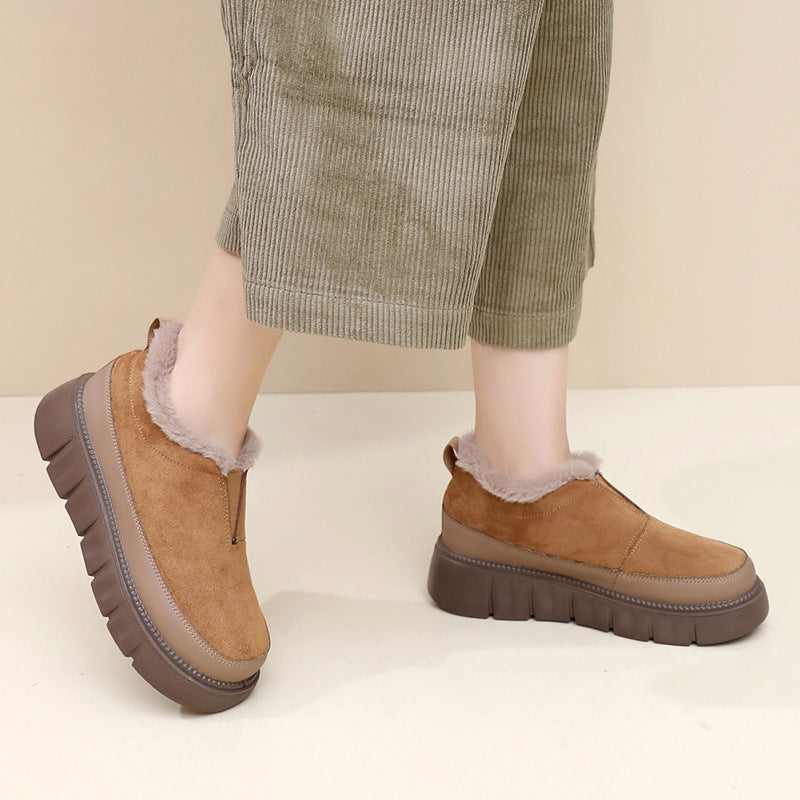 Damen Schneestiefel mit weicher Sohle