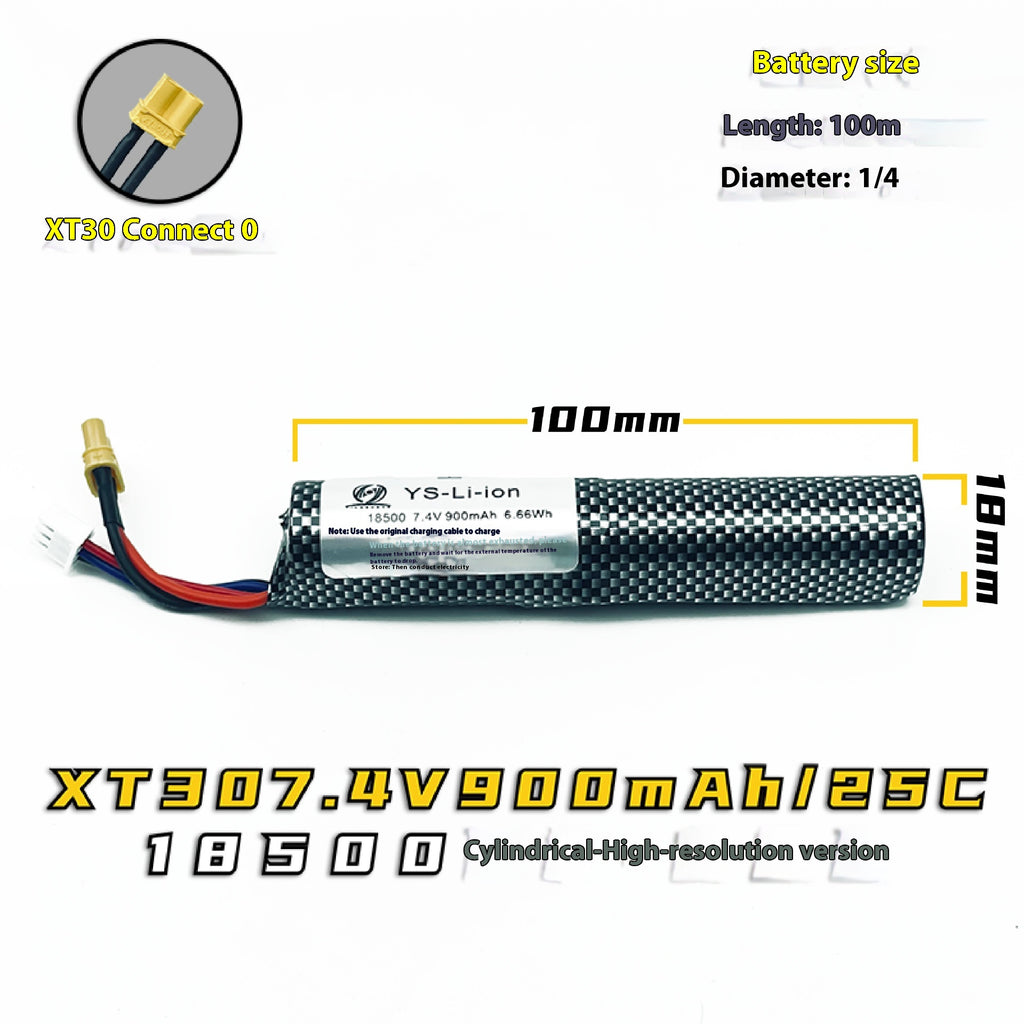 Soft Elastic Air Toy Gun Lithium-Akku