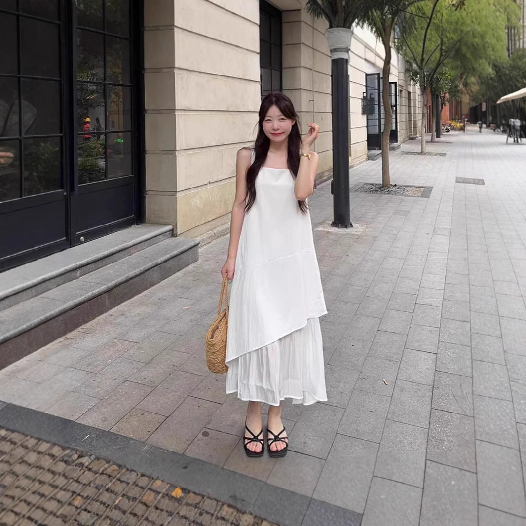 Elegantes A-Linien Midikleid mit Riemchendesign | LuxeStyle