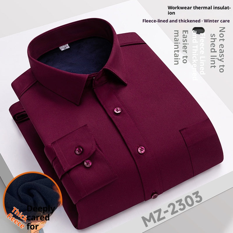 Warmes Fleece-Hemd für Herren – Bild 6 | LuxeStyle