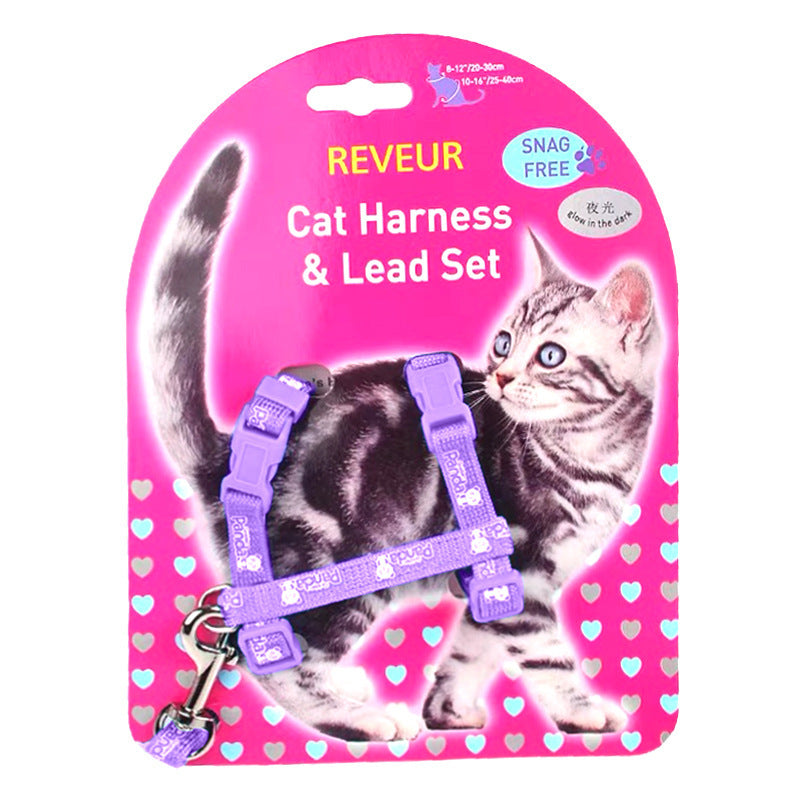 Katzengeschirr mit Reflektor – Bild 3 | LuxeStyle