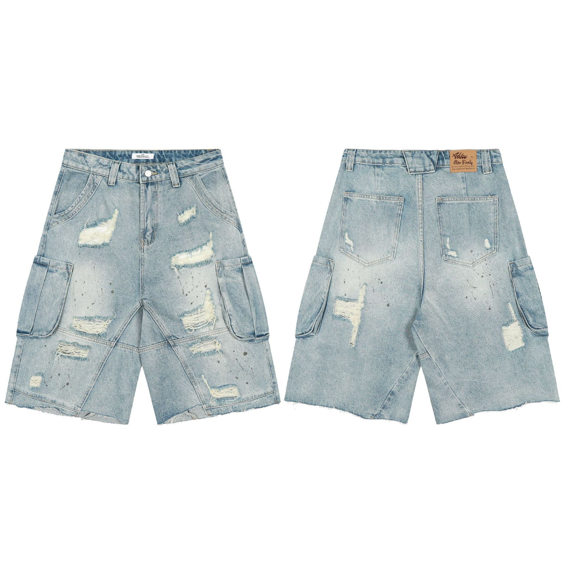 Vintage Ripped Jeans