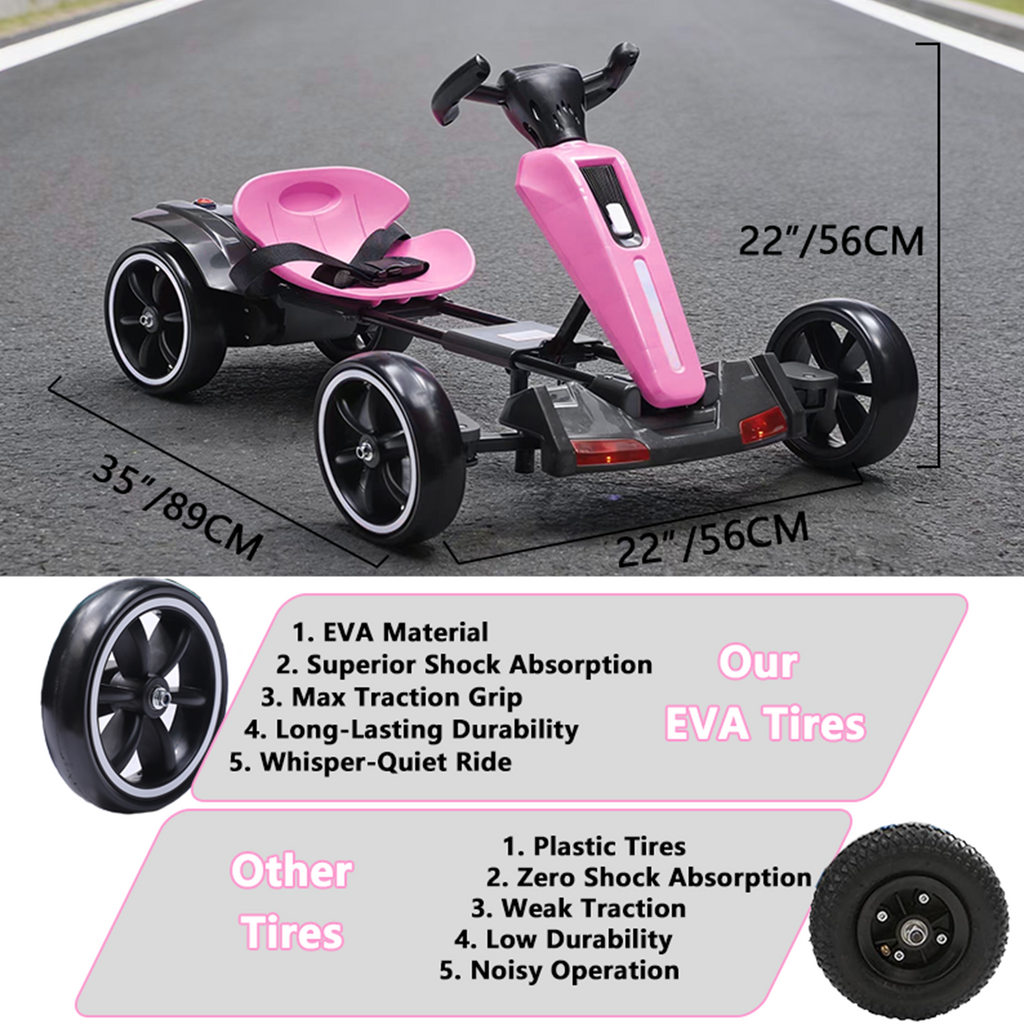 12V Elektro Go-Kart für Kinder (3-6 Jahre)