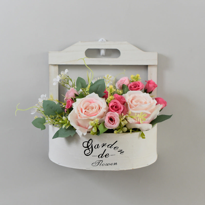 Idyllischer Wand-Blumentopf im Retro-Stil | LuxeStyle