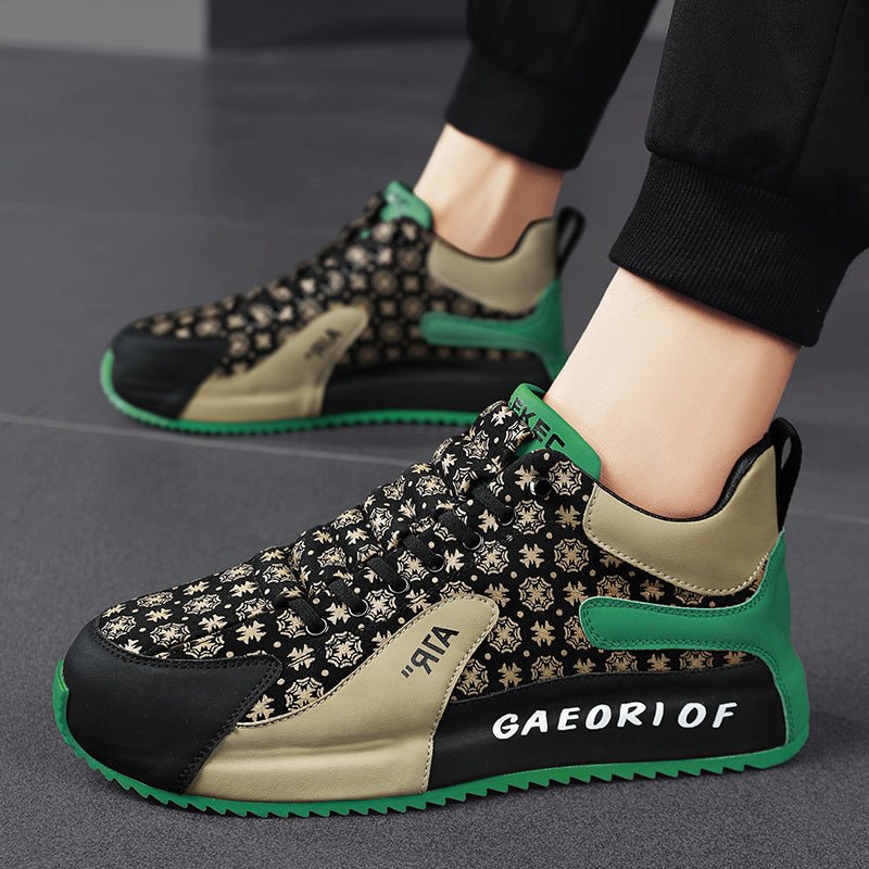Freizeitschuhe mit Blumenmuster für Herren – Bild 4 | LuxeStyle