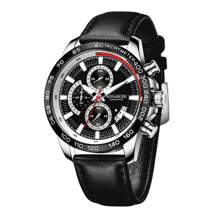 Herren Sportuhr mit Quarzwerk – Bild 4 | LuxeStyle
