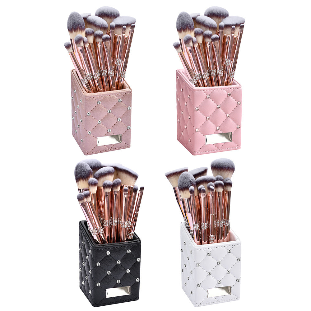 Rose Gold Make-up-Bürsten-Set mit 14 Stück