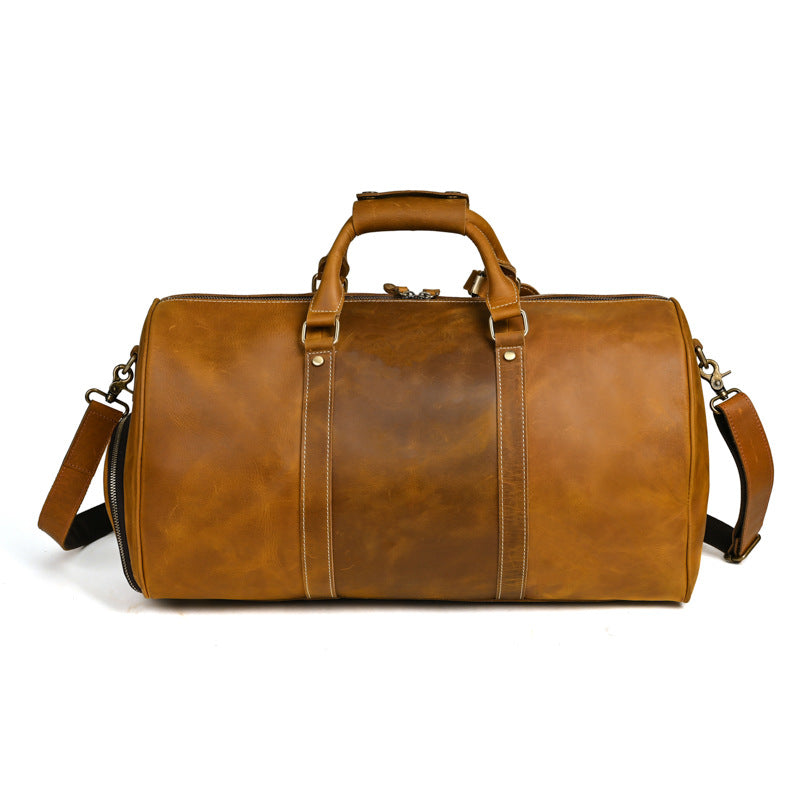Grosses Leder-Umhängetäschli für Reisen – Bild 5 | LuxeStyle