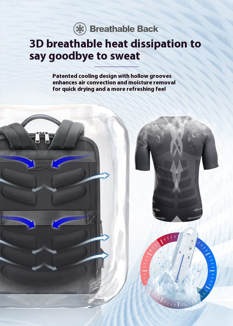 Leder Business Rucksack