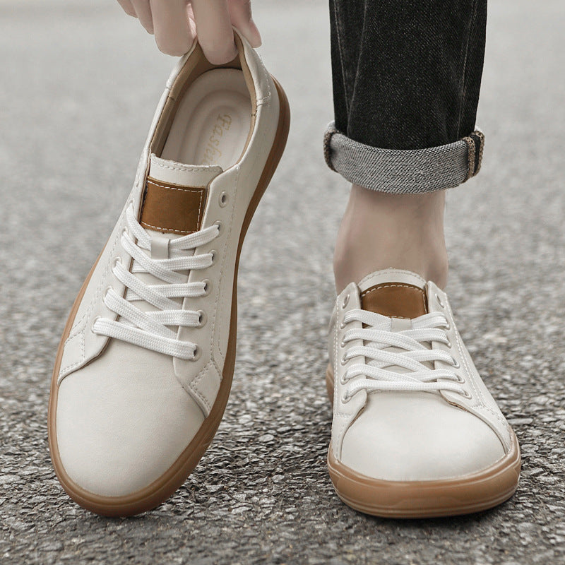 Leder-Sneaker zum Schnüren – Bild 5 | LuxeStyle