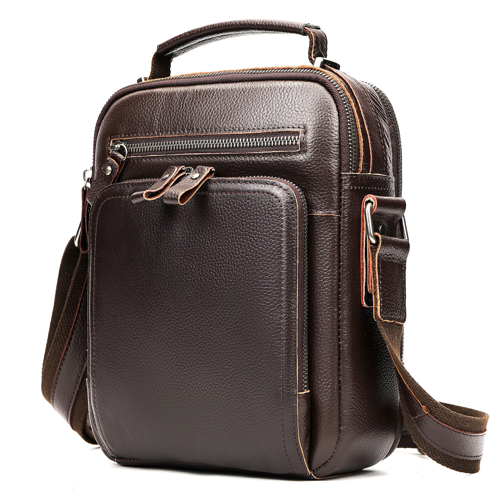 Umhängetasche Vintage Crazy Horse Leder
