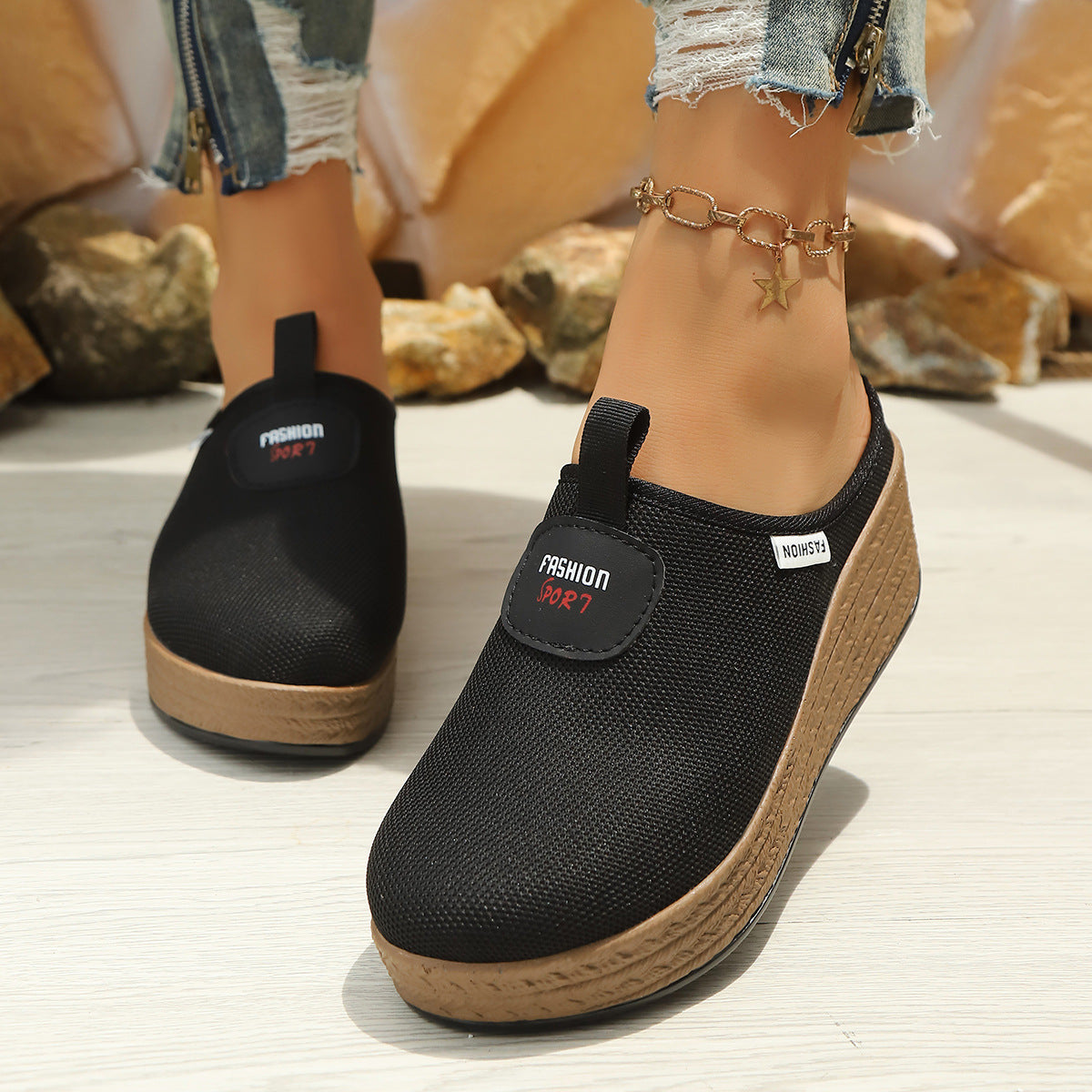 Leichte Slip-on Mesh Sneaker für Herren