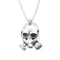 Retro Totenkopf Gasmasken-Anhänger – Bild 1 | LuxeStyle
