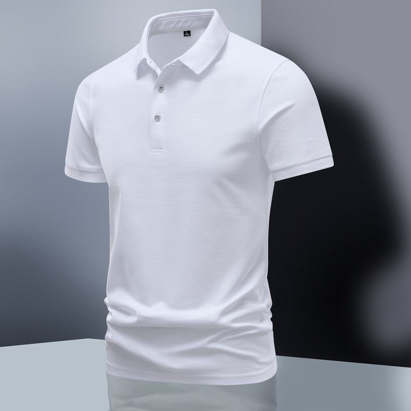 Legeres Kurzarm-Polohemd mit Revers