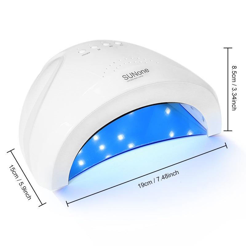 UV/LED Nagellampe mit 4 Timer & Sensor