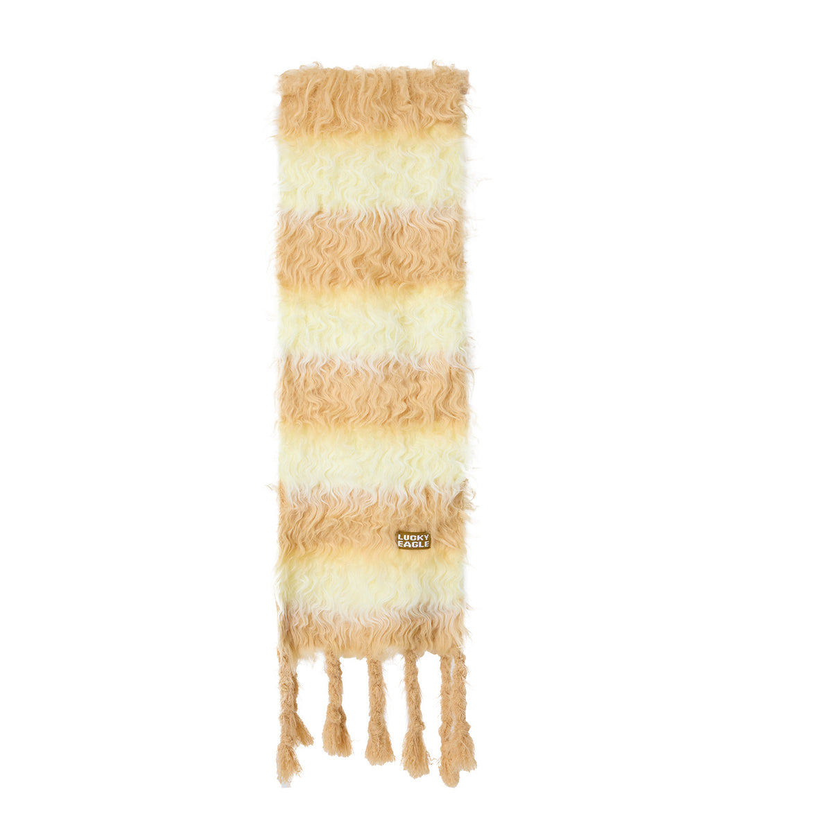 Bunt gestrickter Wollschal – 28 × 165 cm – Bild 3 | LuxeStyle