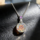 Farbe: Bunter Diamant Anhänger