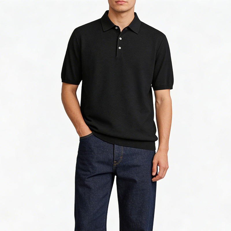 Herren T-Shirt aus Seide & Lyocell