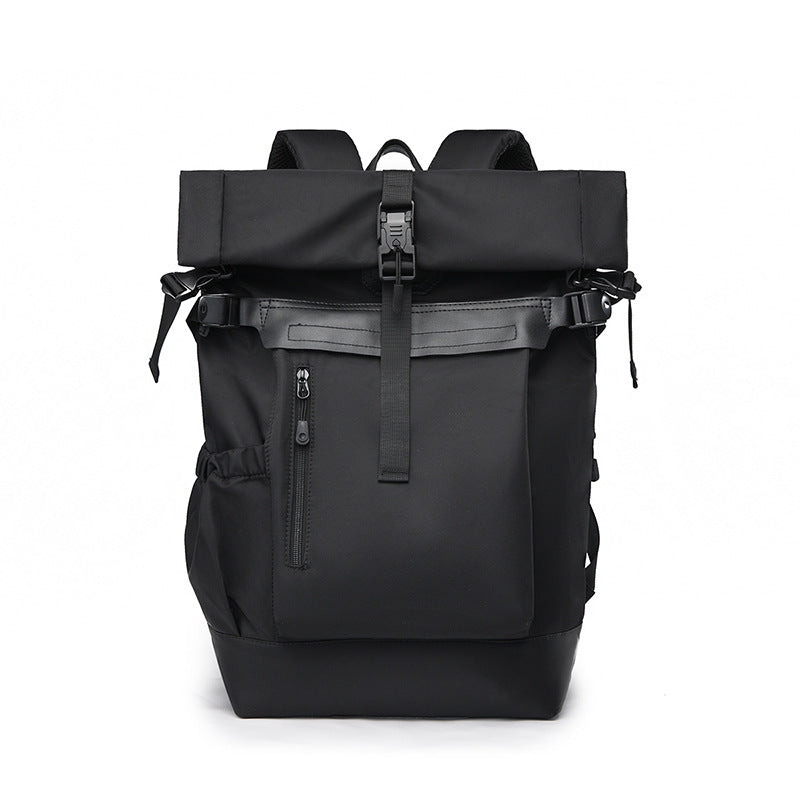 Schwarzer Herren-Reiserucksack – Bild 4 | LuxeStyle