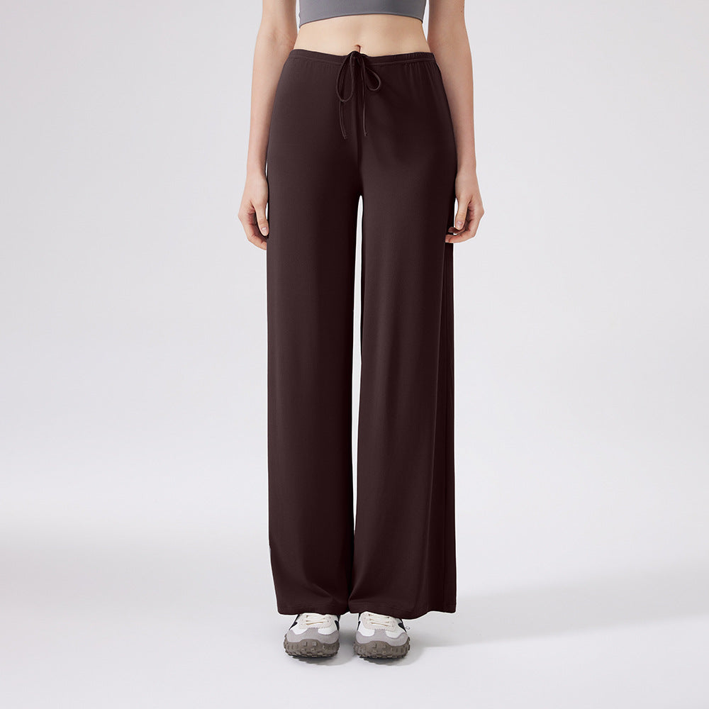 Outdoor Running Yoga Pants mit geradem Bein