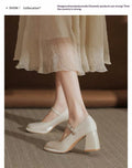 Plateau Mary Jane High Heels