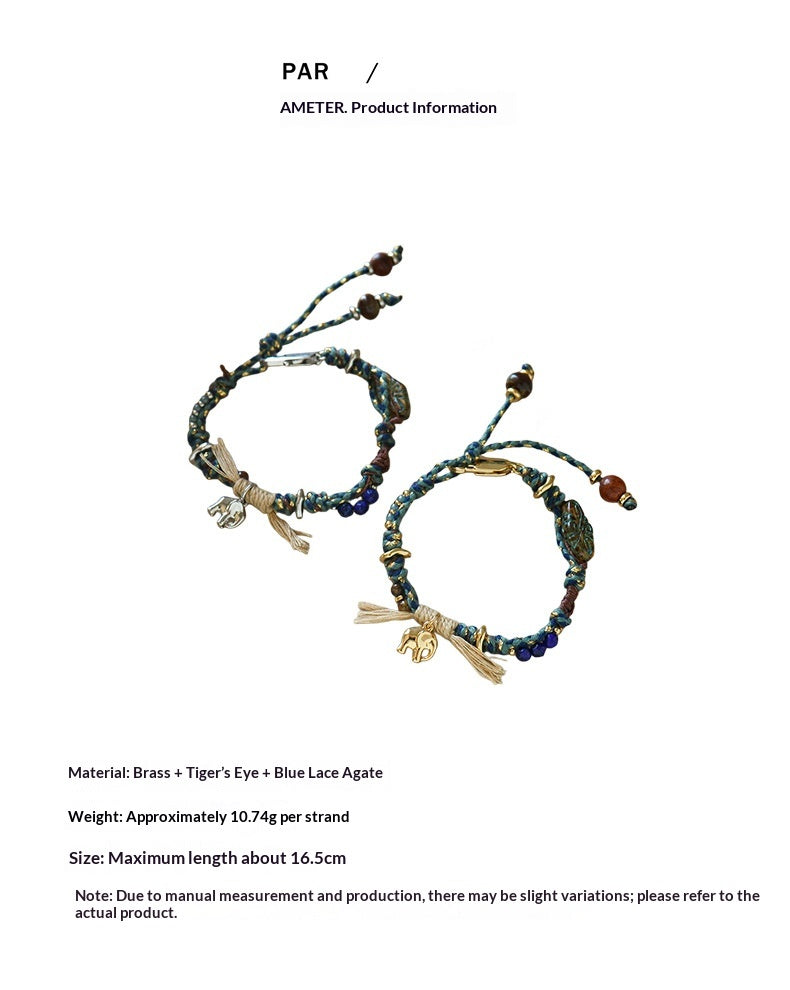 Armband mit Elefant und Quaste – Bild 3 | LuxeStyle
