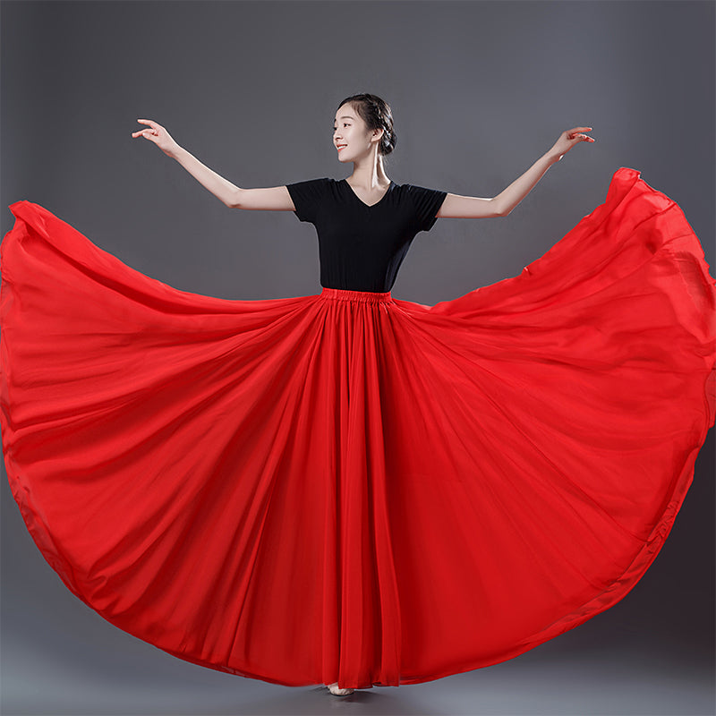 Fliesender Tanzrock