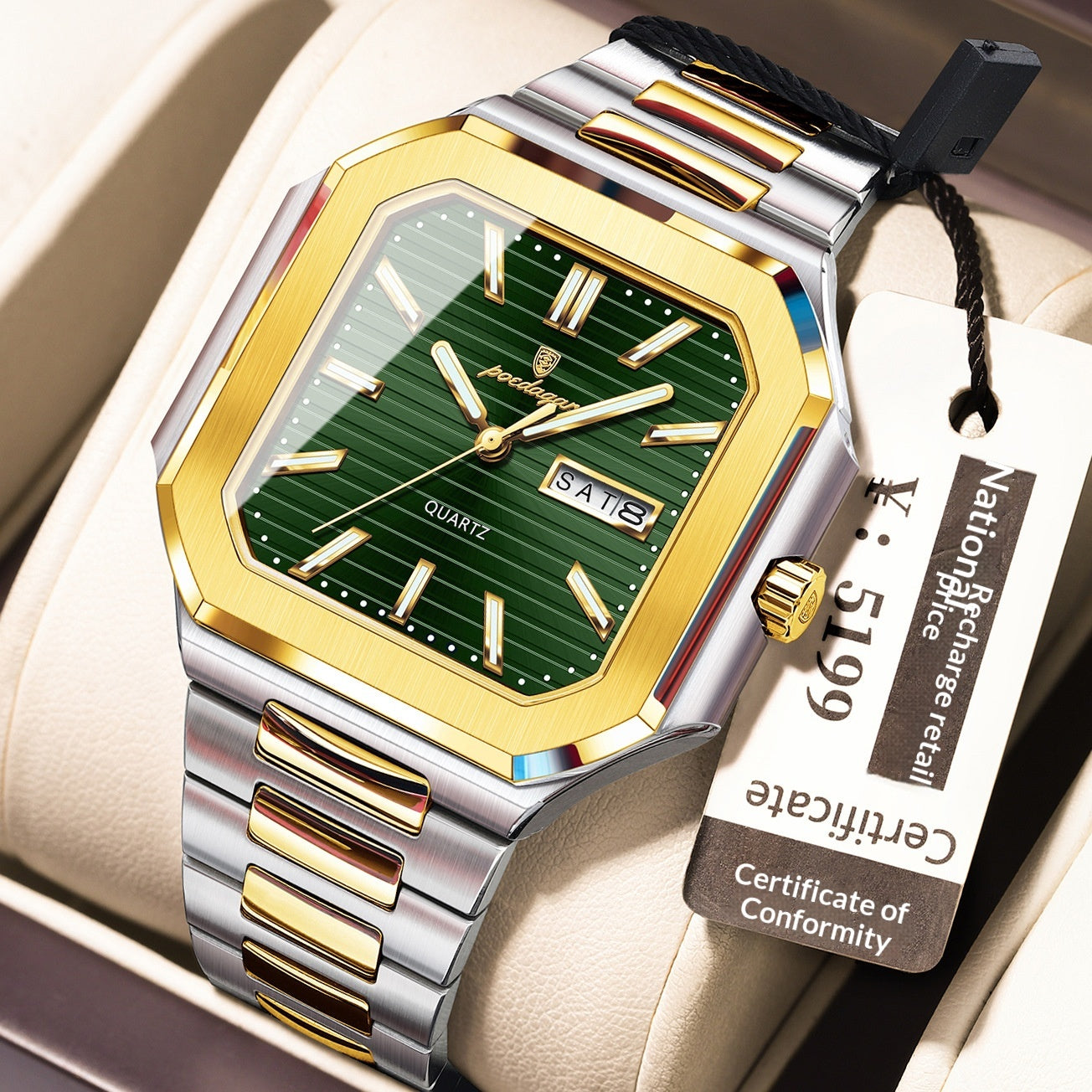 Dünnes Wasserdichtes Herrenarmband