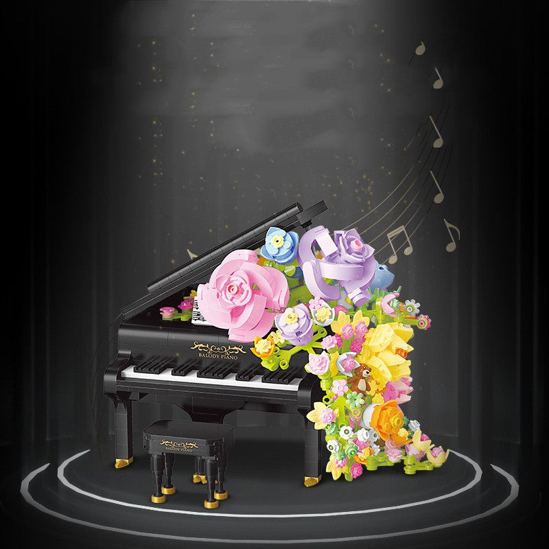 Kreatives Baustein-Set: Blumen-Violine – Bild 4 | LuxeStyle