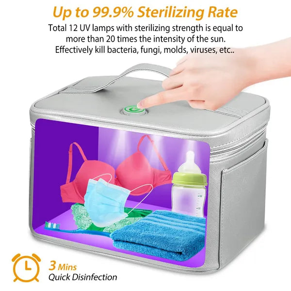 UV Desinfektionstasche mit LED-Licht – Ansicht 2