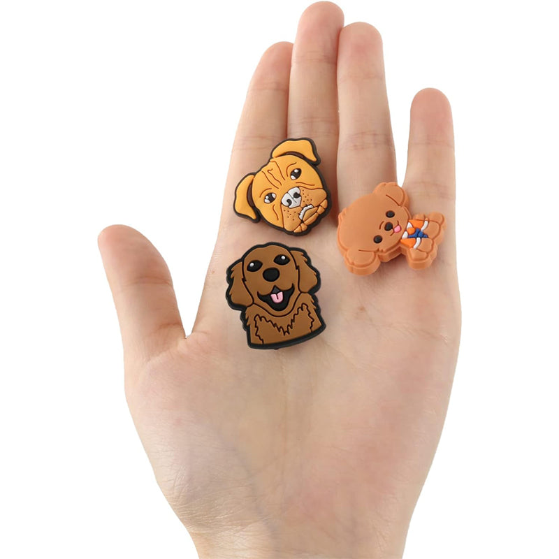 25er-Set Hunde-Schuh-Charms