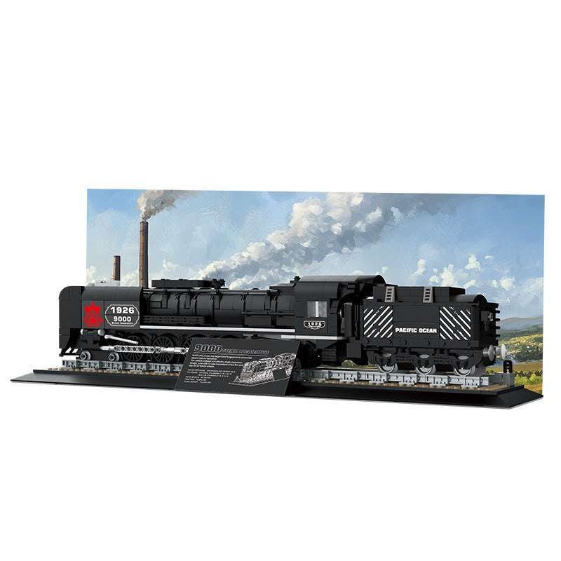 Dampfzug & Schnellzug Modell Bausteine