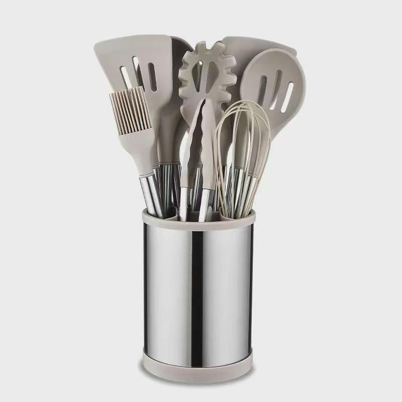 12-teiliges Küchenhelfer-Set mit drehbarem Ständer – Bild 2 | LuxeStyle