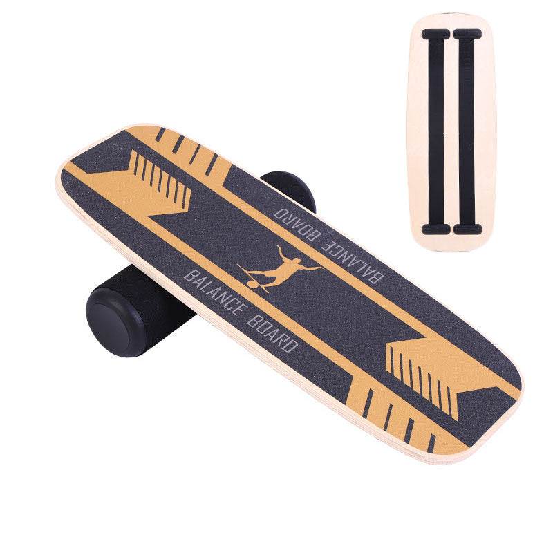 Non-Slip Yoga Balance Board aus Holz – Bild 5 | LuxeStyle