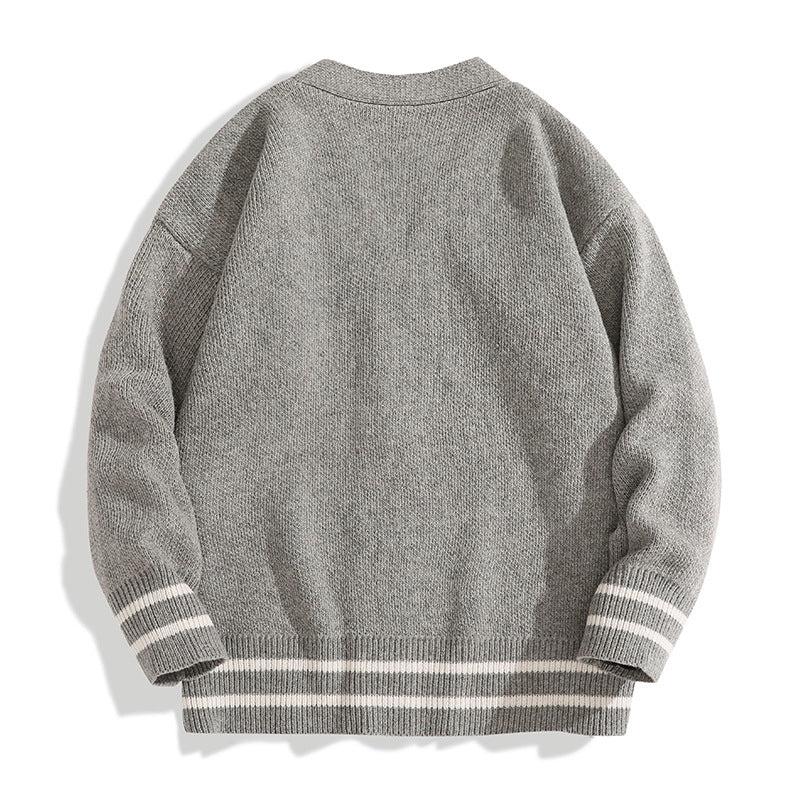 Vielseitige Strickjacke für Herren – Ansicht 2