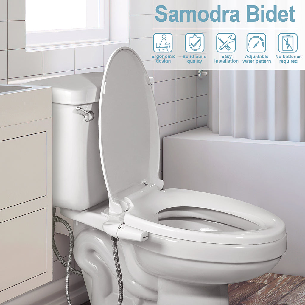 Bidet-Aufsatz mit Gesäss- und Damendusche – Bild 4 | LuxeStyle