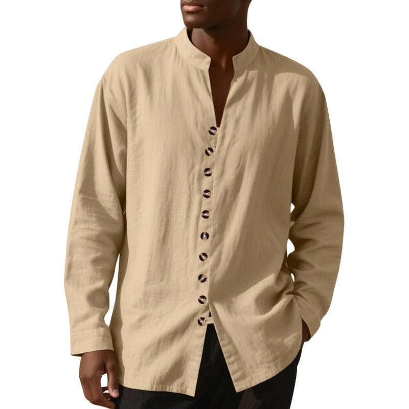 Herren Langarmhemd Casual – diverse Farben – Ansicht 3