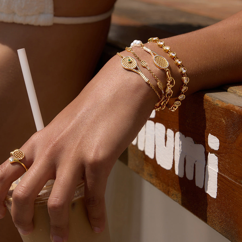 Edelstahl-Zirkon-Armband – Bild 7 | LuxeStyle