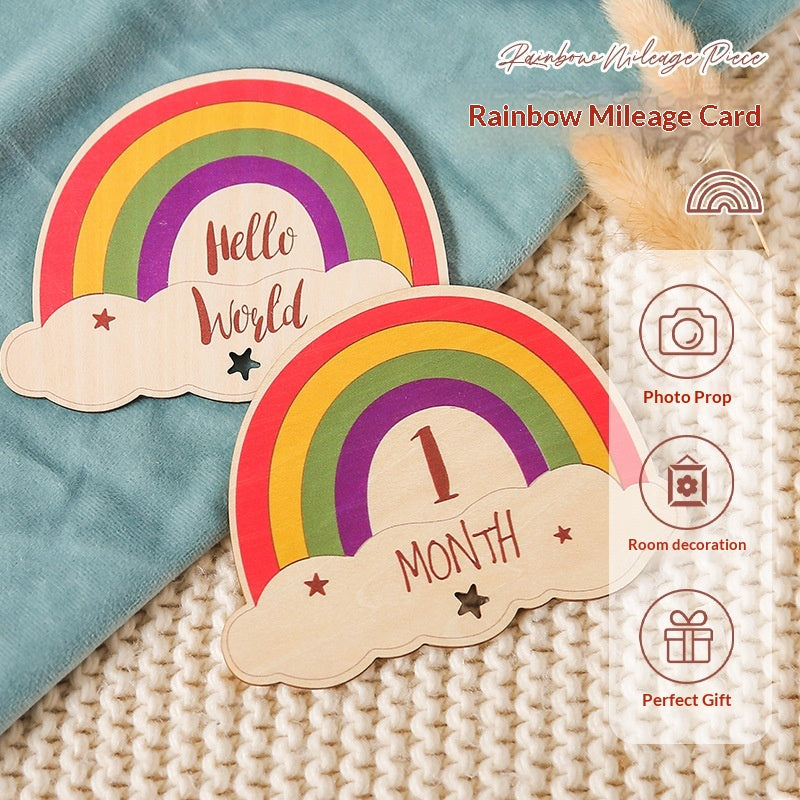 Meilenstein-Plaketten-Set für Babys