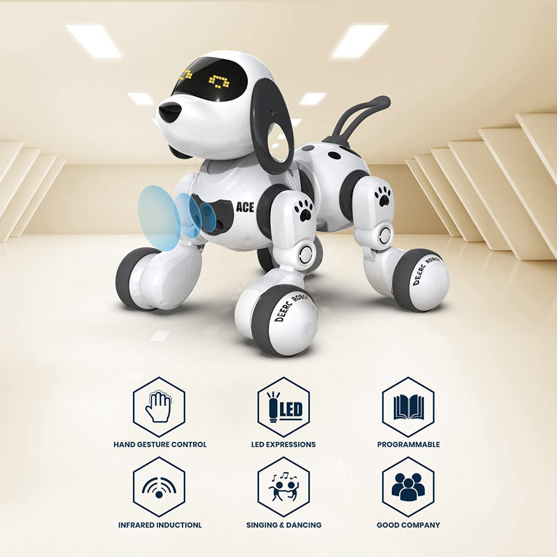 Elektrischer Roboterhund mit Fernbedienung