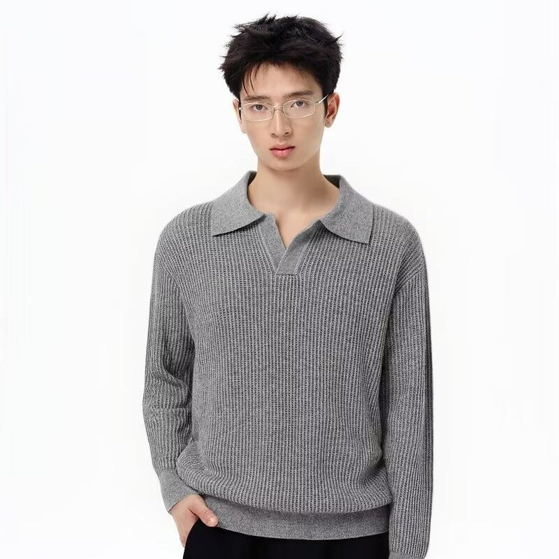 Langarmshirt mit Wellen-Design