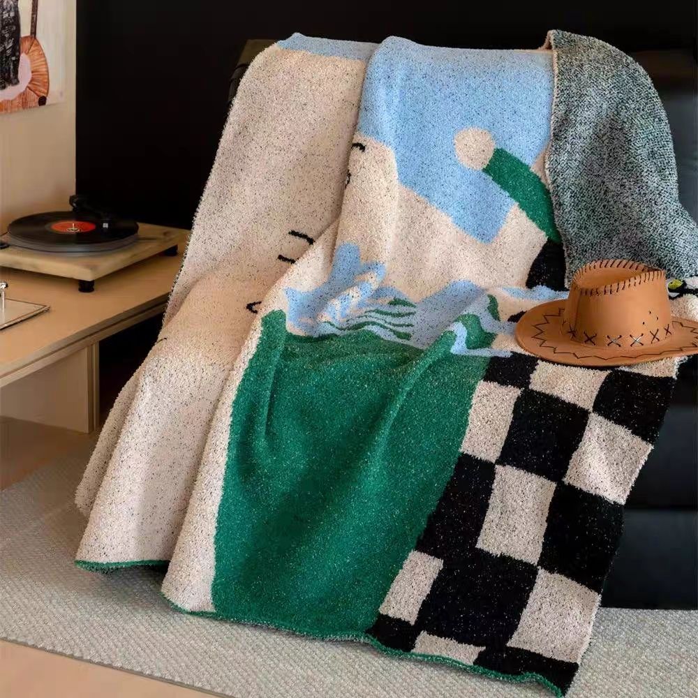 Gestreifte Decke für Sessel – Bild 5 | LuxeStyle